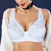 Kvinnor Lace Bralette Bras damer Floral Unpadded Sexig Underkläder Underwired Plus Size Brassiere Top Underwear 211110