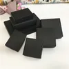 Prezent owinąć karton mini size 5.5cmx5.5cmx2.5cm DIY Kraft Paper Box Soap Biżuteria Opakowanie