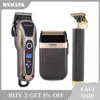 Professional Barber Hair Clipper Rechargeable Electric TOutliner Finish Cutting Machine Beard Trimmer Shaver Cordless Corded X0629792751