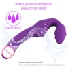 Realistischer Dildo -Vibrator -Massager trägerloser Riemen auf Lesben Doppelkopf GSPOT stimulieren Klitoris Sexspielzeug für Paar Dual Motor x5908019