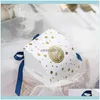 Impreza prezentowa świąteczne przyjęcie przyjęte do domu Gardengift Wrap 30pcs/działka papierowe ciasto pudełko pakowanie cukierków muffin