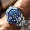 LIGE DESIGN Dive Creative Automatic Mechanical Watch Men Stainless Steel 100Mwaterproof Clock Fashion Business Mens Watches 210527