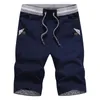 Märke sommar linne bomullsbyxor män mode varumärke boardshorts andningsbar cool kort masculino man casual 210713