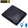 Anti-furto di moduli Anti-furto Smart Umens Fabbricazione Portafogli Bluetooth in vera pelle Portafogli
