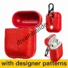 Fashion 2021 AirPods Pro 3 Custodie Cuffie Bluetooth senza fili Custodia protettiva Creative AirPod 1 2 Custodia Auricolare portachiavi con scatola