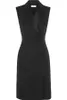 European Spring Summer Style Women Notched Ärmlös Blazer Vest Casual Black Super Star Waist Coat Long Design S -XL 210817