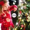 Julen kan gå bandon hängande hänge dekorationer trä och keramiska kreativa hängen för hem träd dekoration fn17 x21