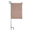 31 cm x 46 cm DIY Blank Sackleinen Garten Flagge Jute Rüschen Leinen Hof Hängen Flagge Haus Dekoration Tragbare Banner3937776