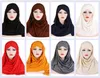 Aessories & Tools Hair Productswomen Plain Turban Bead Amira Hijab Scarf Head Wrap Pl On Instant Shawl Muslim Hijabs Ready To Wear Headscarf