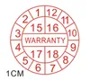 2021 Пользовательская печать гарантия герметичная метка наклейка пустота, если диаметр подделанной гарантийной метки 10 мм бесплатно