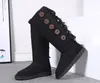 Klassieke mode-cardi-laarzen Dames snowboots U5819 gebreid wollen garen hoog laag indoor outdoor Cashmere warme laarzen