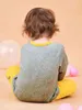 Peninsula Baby Rainbow Pattern Colorblock Jumpsuit SHE