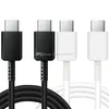 1m 3 pés rápido 3a 25w carregamento rápido tipo c cabo usb c para samsung note 10 20 s20 s22 htc android telefone pc