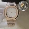 fabryczne męskie automatyczne zegarki mechaniczne srebrny pasek niebieski złoty zegarek ze stali nierdzewnej wodoodporny zegarek na rękę montre de luxe zegarki