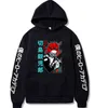 Harajuku My Hero Academia Unisex Hoodies Japanese Anime kirishima eijiro Printed Men's Hoodie Streetwear Casual Sweatshirt H1227