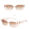 Sunglasses ZAOLIHU Trendy Mens Gold V Letter Design Women Eyeglasses Rectangle Female Eyewear UV400 Summer Shades Glasses Gafas