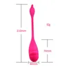 Draadloze APP Afstandsbediening Dildo Vibrator voor Vrouw Wearable Slipje voor Koppels Vibrerende Vaginale Bal Producten Q06021133417