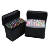 TouchFive 80 Farben Dual Head Marker Stift Skizze Zeichnung Animation Copic Marker Set für Künstler Manga Graphic Based188l