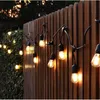 10m 20m 30m Kommersiell Grad Vattentät Utomhus LED-stränglampor S14 Bulb Connectable Festoon Garden Holiday Wedding LED Lights 211104