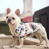 Pet Hawaiian Koszula Dog Odzież Moda Plaża Kamizelka Cat Urodzony Lato Ubrania Bulldog Pet Supplies Kurtka Chihuahua Akcesoria 8 Kolory