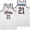 2022 College Illinois Fighting Illini 농구 저지 Ayo Dosunmu Kofi Cockburn Alfonso Plummer Jacob Grandison Frazier Andre Curbelo Coleman Hawkins Williams