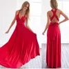 Panie Sexy Kobiety Maxi Club Dress Bandaż Long Party Multiway Swing Sukienka Cabrio Infinity Robe Druhny Boho Kobiety Dress X0521