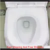 10 szt./Partia podróży jednorazowa pokryw toaletowa Mata 100% wodoodporna tablica toaletowa akcesoria łazienkowe Zestaw WABOG APJSW