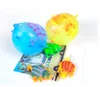 Декомпрессионная игрушечная надувная динозавр мяч TPR TPR Blashable Animal Vent -Toys Creative Strange Toy