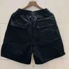 Nya RhuDe Shorts Män Kvinnor 1: 1 Högkvalitativ RhuDe Kort Byxor Knälängd Hip Hop Oversized Shorts Real Picture H1206