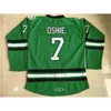 CEUF Wholesale Men's North Dakota Hockey Jersey Blank 7 TJ Oshie 9 Jonathan Toews 11 Zach Parise Fighting Sioux Dakota College Hockey Jersey