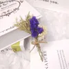 Natural Dried Flowers Gypsophila Photo Props Decoration Mini Bouquet Rose Do-Not-Forget-Me Gift Card For Teachers Day DIY Crafts Y0630