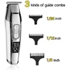 KEMEI KM-5027 Checkper для волос Профессиональный беспроводной триммер для волос для мужчин бороды электрический резак