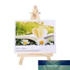 10pcs/set Wooden Mini Easel Stands Table Card Stand holder Small Picture Display Stand for Home Party Wedding Decoration