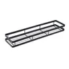 Wall Shelf Kitchen Organizer Storage Shelf Spice Rack Punch Free High Quality Storage Shelves Rack Kitchen Bathroom Accessories 210705