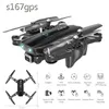 2021 Professional 4K Dual Camera HD Drone 5G WiFi GPS Plats Positionering Airplane RC Helicopters Intelligent Return Quadcopter5657235