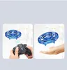 Titta på Gest Control Kids Toy UFO Induktion Aircraft Suspension Mini Drone Toys Inductive Flying Spinning Smart Drone Sensor LED Light Quadcopter Ny design