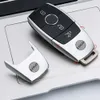 Voor Mercedes Benz W212 W211 W210 W213 W205 W202 W204 W204 W177 C63 E63 S63 voor AMG Logo CAR Remote Key Cover Case Metal Shell2828