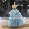 Prawdziwe zdjęcia Wysoka Niska Dress 2021 Sweetheart Aplikacje Koronki Celebrity Wieczorowe Suknie Party Vestido de Noiva