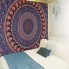 Boho Style Arazzo Picnic Sand Beach Mat Tappeto Coperta per dormire Stampa geometrica Sfondo Panno Camera da letto Decorazione della parete 210609
