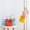 Summer Women Shoulder Bags Multi-compartment Storage Bag Portable Travel Messenger Bag Canvas Storage Food Shopping Handbag