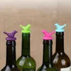 Multi-couleurs Silicone Oiseaux Rouge Vin Bouchons Bouchon Bouchon Bouchon Boisson Économiseur Scellant Creative Mini Vins Outil Accessoires