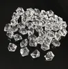 Clear Fake Crushed Ice Rocks Decor kunstmatige acryldiamanten voor vaasvullers verjaardag Bruiloft tafel centerpiece decoraties Over 10000pcs / kilo