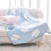 Мотодоворение Coral Baby Swaddling Newborn Thermal Мягкий Флисовый Одеял Одеял Сплошные постельное белье Установите хлопковое одеяло Младенца 210309