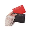 G001 Fashion Slim Minimalist Wallet Luxury Leather Cases Credit Card Holder Kort handväska ID -kort Holder Candy Color Bank MU9724866