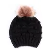 Casquettes Chapeaux Mignon Enfant En Bas Âge Enfants GirlBoy Chapeau Bébé Infant Hiver Chaud Crochet Bonnet En Tricot Pour Filles Enfants