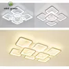 Deckenleuchten LED-Kronleuchter für Wohnzimmer Küche Moderne 5/8 quadratische Kronleuchter 220V Beleuchtung Leuchten