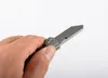 Titanium liga alta dureza faca dobrável mini portátil ao ar livre tático defensivo defensivo faca EDC equipamento de bolso chave hw105