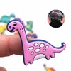 1pcs Shoe Charms Novel Dinosaur Accessories Cute Garden Shoe Decoration for Buckle Kids X-mas boys Gift Croc