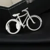 500pcs Bicycle Bike Bottle Opener Wine Can Openers Wedding Favor Party Metal Keyring Keychain Key Ring Chain Silver