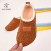 Inverno crianças meninas meninos aquecidos walkers criança criança criança sapatos macio fofo mamãe mãe bebê chintos crianças calçados piso 211110